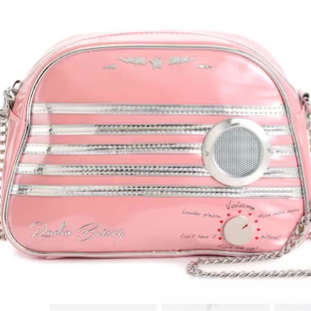 Betsey Johnson Vintage Radio Crossbody Bag